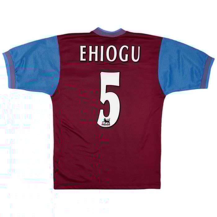 1997-98 Aston Villa Home Shirt Ehiogu #5 - 7/10 - (S)