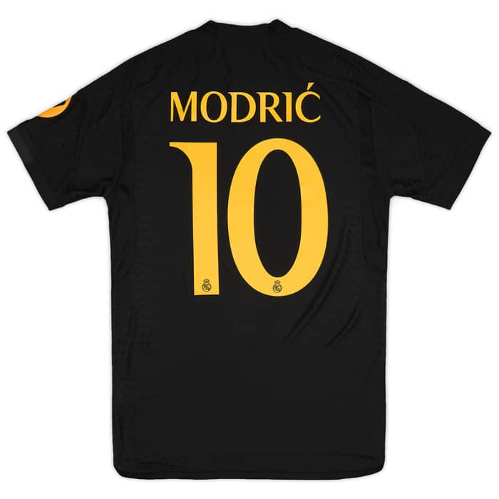 2023-24 Real Madrid Authentic Third Shirt Modric #10 (S)