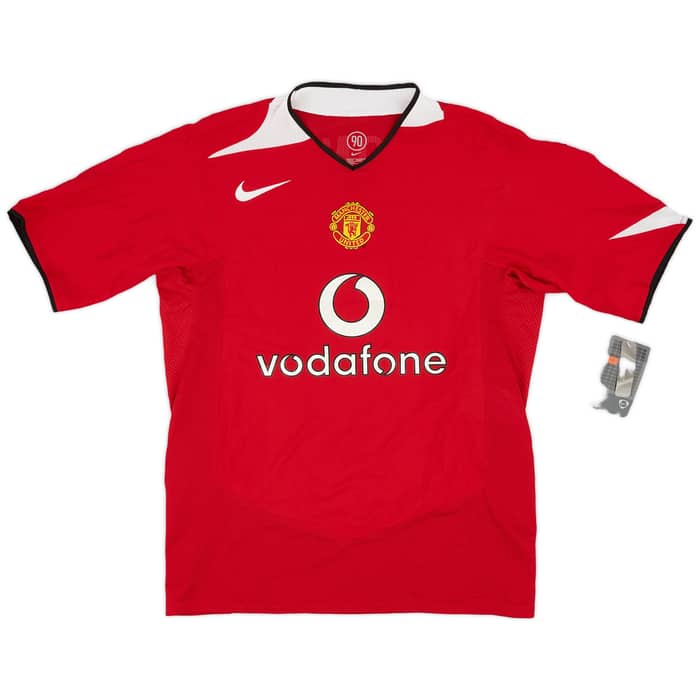 2004-06 Manchester United Home Shirt Rooney #8 (M)