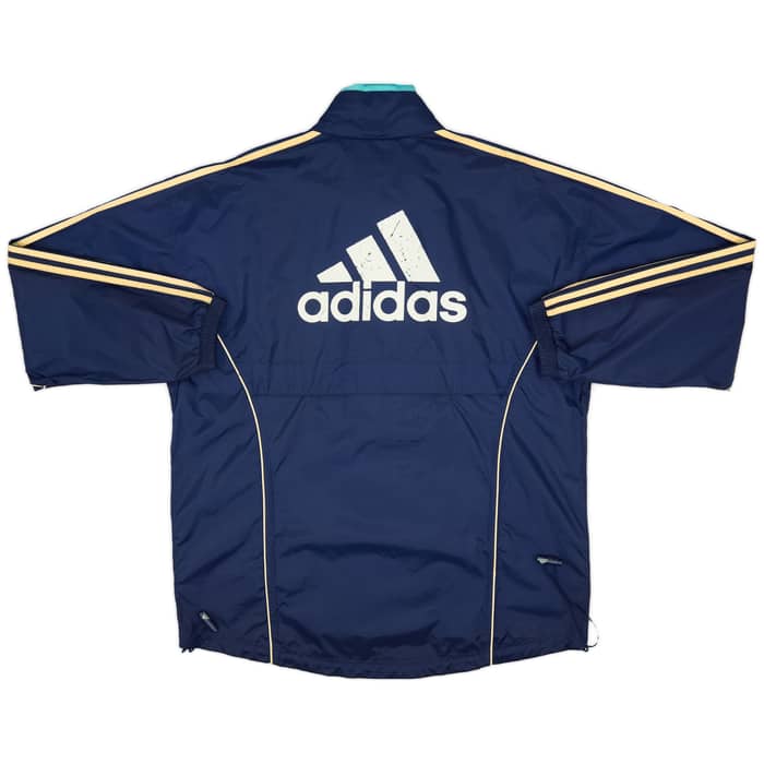 1999-00 Olympique Marseille adidas Bench Coat - 6/10 - (M/L)