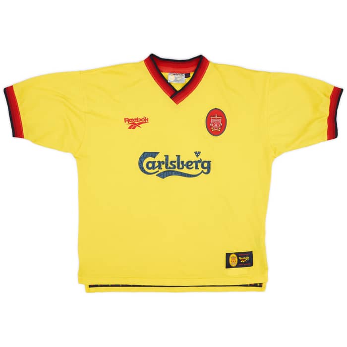 1997-99 Liverpool Away Shirt Owen #10 - 6/10 - (L)