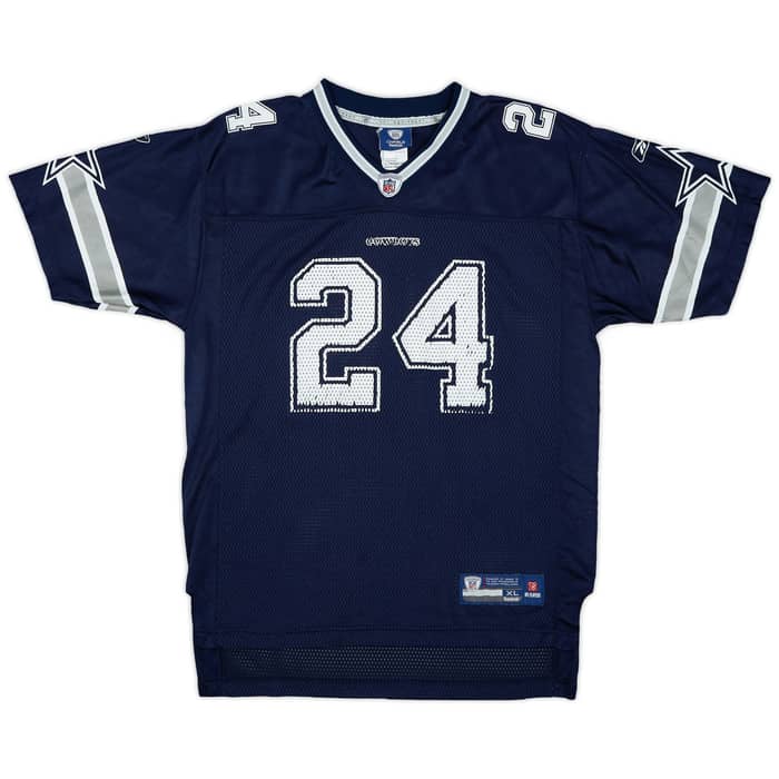 2008-09 Dallas Cowboys Barber #24 Reebok On Field Home Jersey - 6/10 - (XL.Boys)