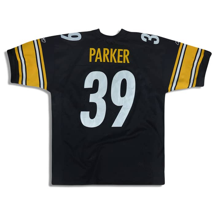 2005-06 Pittsburgh Steelers Parker #39 Authentic Reebok Jersey (Home) XXL