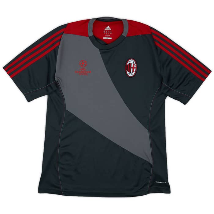 2012-13 AC Milan CL adidas Training Shirt - 9/10 - (M/L)