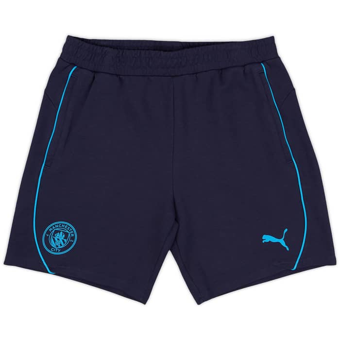 2024-25 Manchester City Puma Casual Shorts - As New - (L)