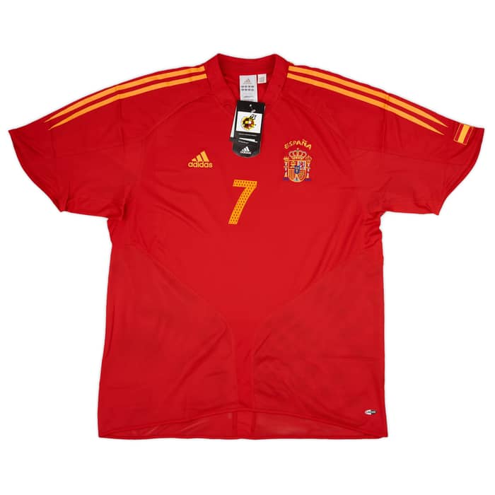 2004-06 Spain Home Shirt Raul #7 (XL)