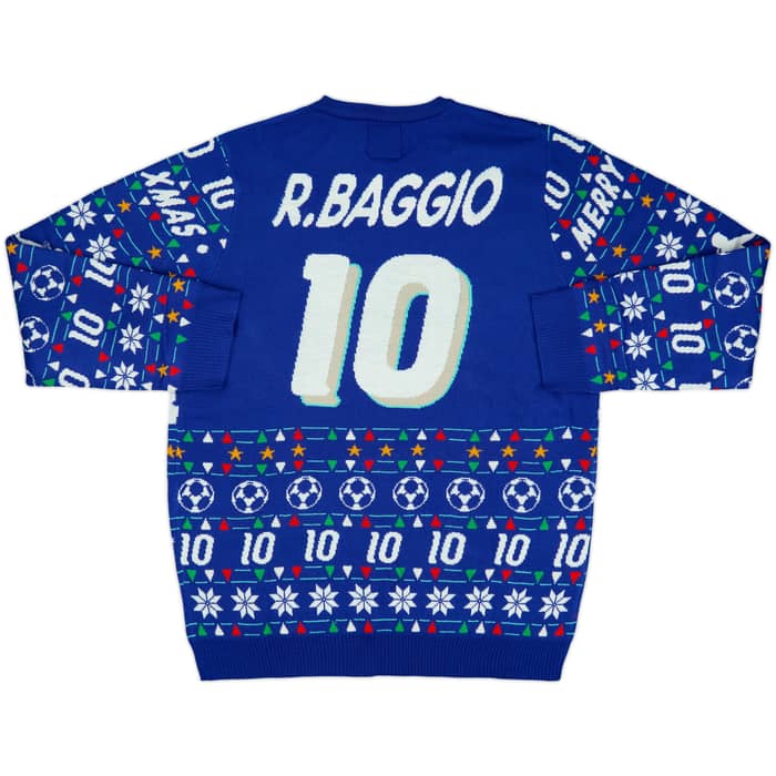 1994 Italy R.Baggio #10 Christmas Jumper (Oversized fit)