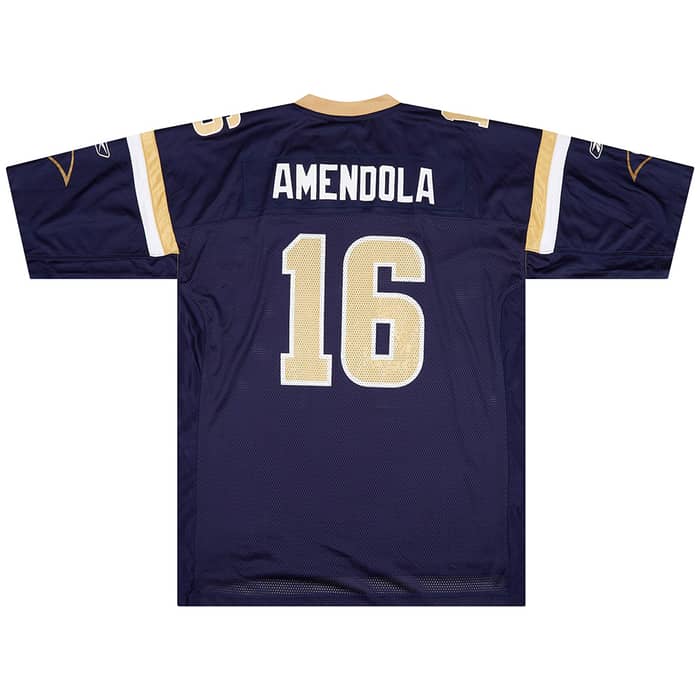 2009-11 St. Louis Rams Amendola #16 Reebok On Field Home Jersey (Excellent) XXL