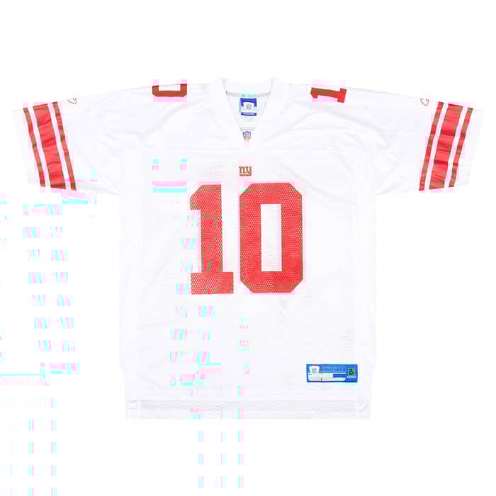 2005-06 New York Giants Manning #10 Reebok On Field Away Jersey (Very Good) XL