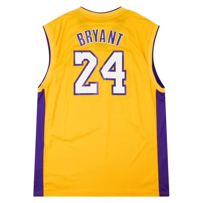 2010-14 LA Lakers Bryant #24 adidas Home Jersey (Excellent) XS