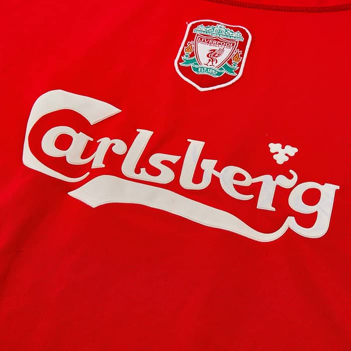 2002-04 Liverpool Home Shirt Owen #10 - 6/10 - XL