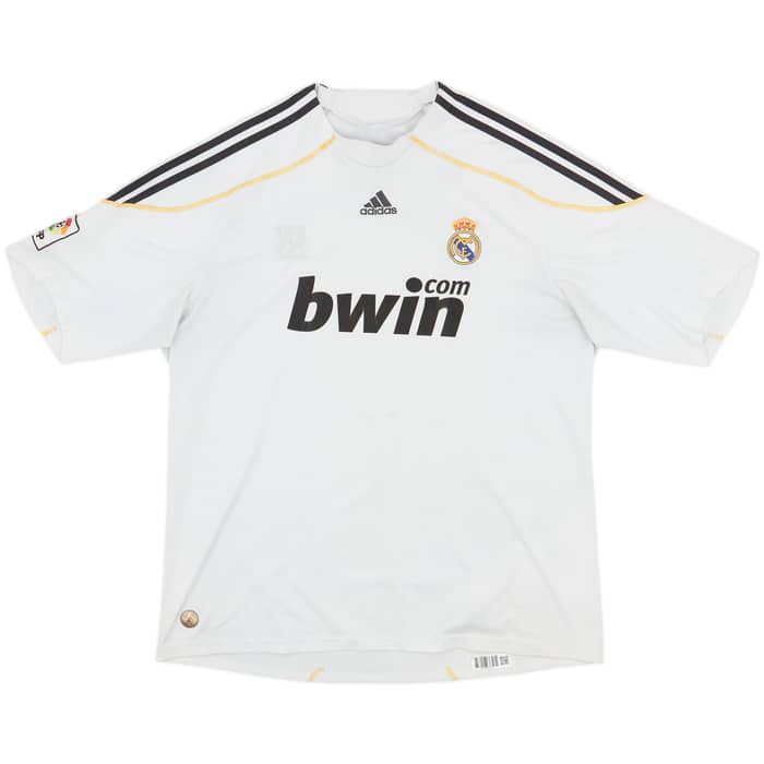 2009-10 Real Madrid Home Shirt R.Albiol #18 - 4/10 - (XXL)