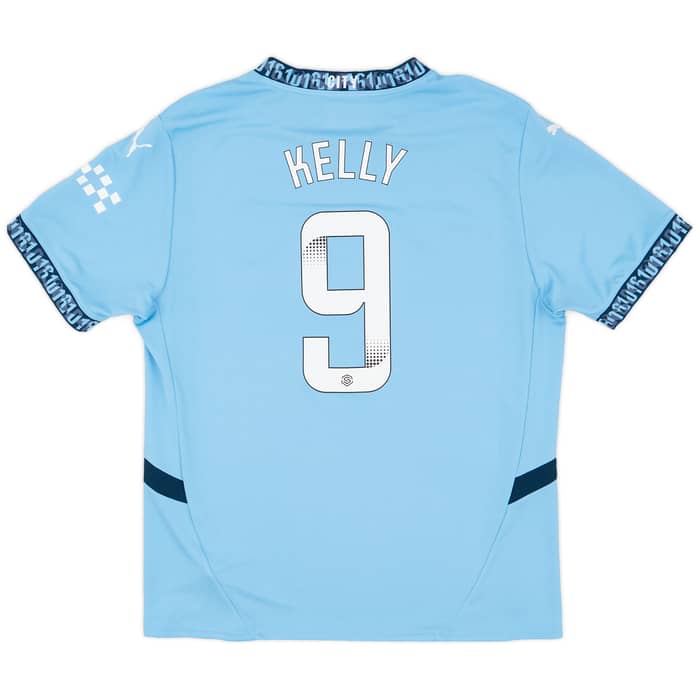 2024-25 Manchester City Women's Home Shirt Kelly #9 (Unisex Fit)