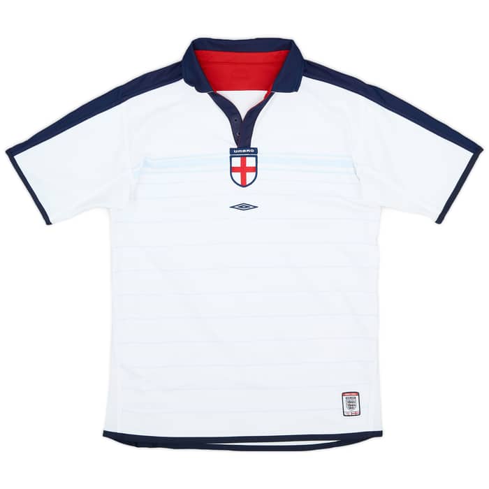 2003-05 England Home Shirt - 8/10 - (XL.Boys)