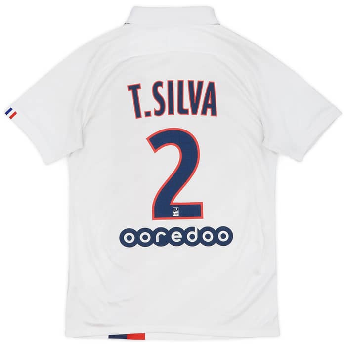 2019-20 Paris Saint-Germain Third Shirt T.Silva #2 - 5/10 - (S)