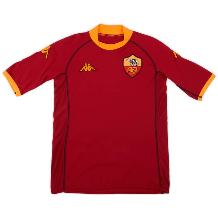 2002-03 Roma Home Shirt Totti #10 - 10/10 - (M)