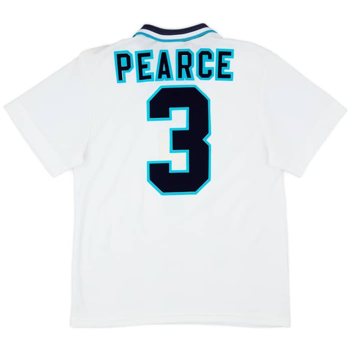 1995-97 England Home Shirt Pearce #3 - 9/10 - (M)