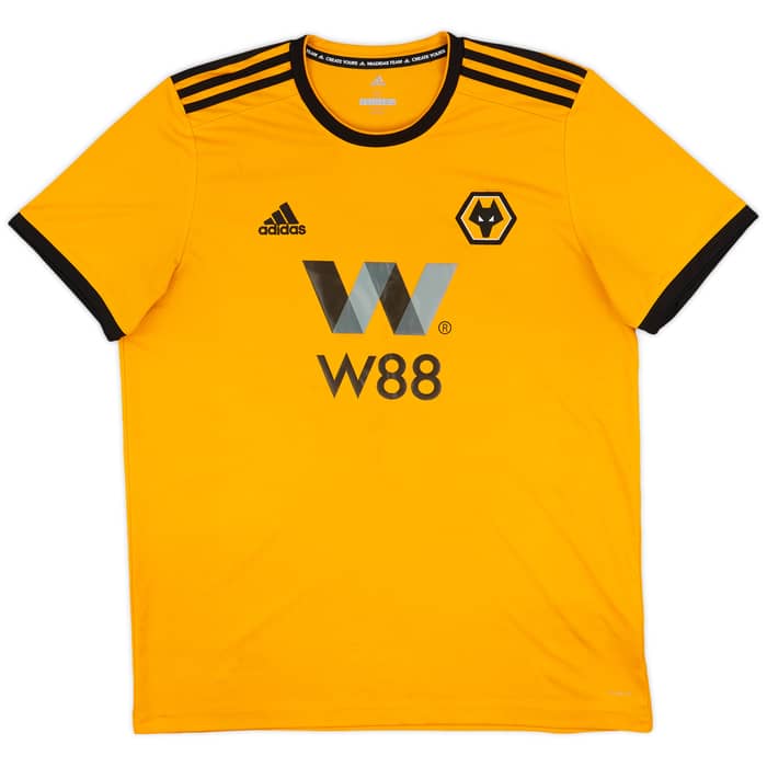 2018-19 Wolves Home Shirt Neves #8 - 8/10 - (XL)