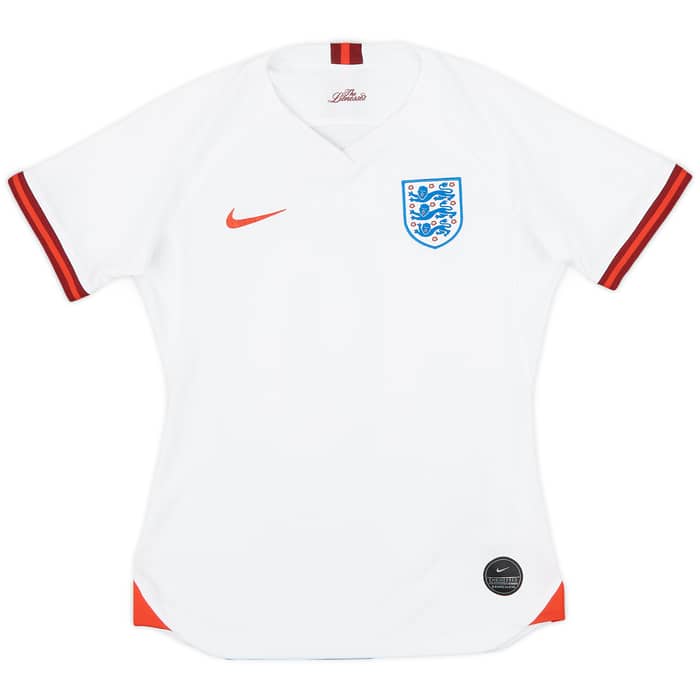 2019 England Lionesses Home Shirt Sterling #10 - 10/10 - (S)
