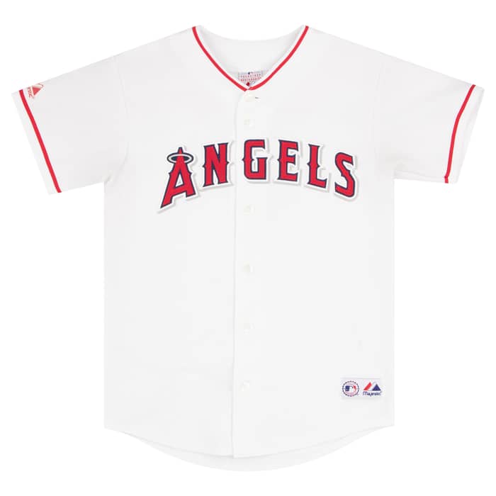 2005-08 LA Angels Figgins #9 Majestic Jersey (Home) Y