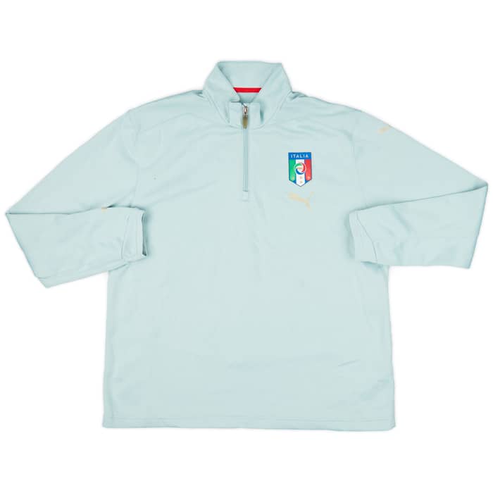 2008-09 Italy Puma 1/4 Zip Drill Top - 4/10 - (L)