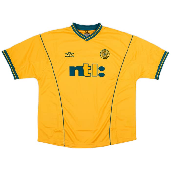 2000-02 Celtic Away Shirt Larsson #7 (XXL)