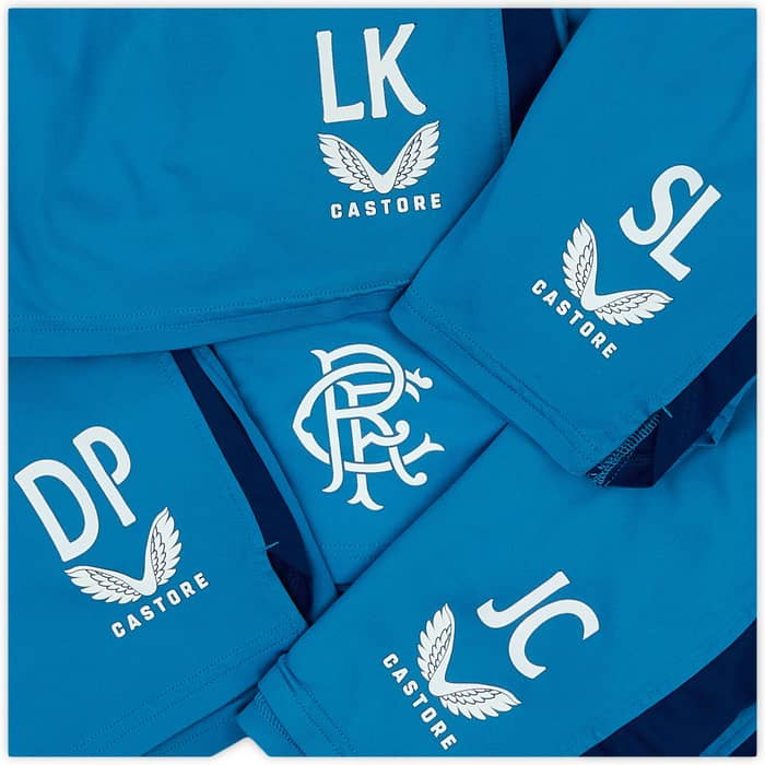 2023-24 Rangers Staff Issue Training Shorts - 6/10