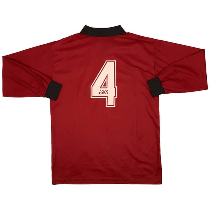 1996-97 Salernitana Home L/S Shirt #4 - 8/10 - (XL)