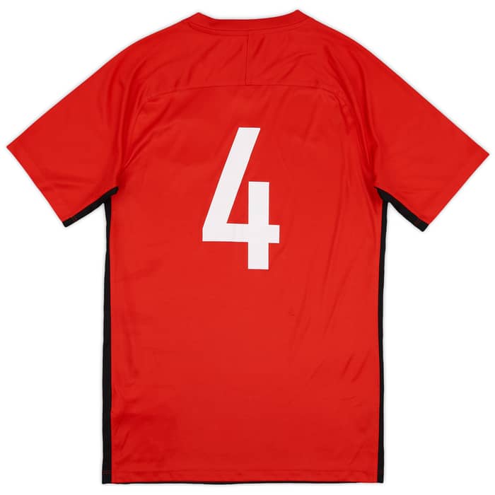 2017-18 Sale United Home Shirt #4 - 9/10 - (S)