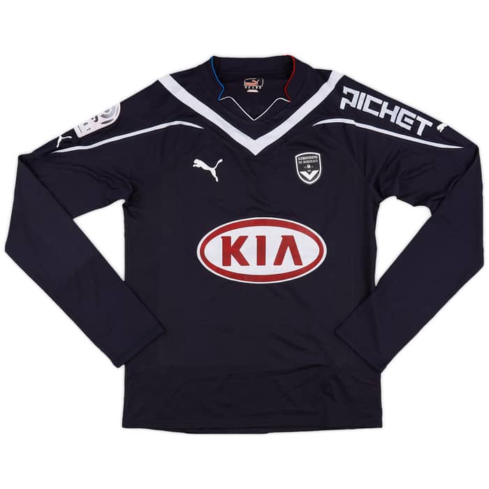 2010-11 Bordeaux Match Issue Home L/S Shirt Bellion #11