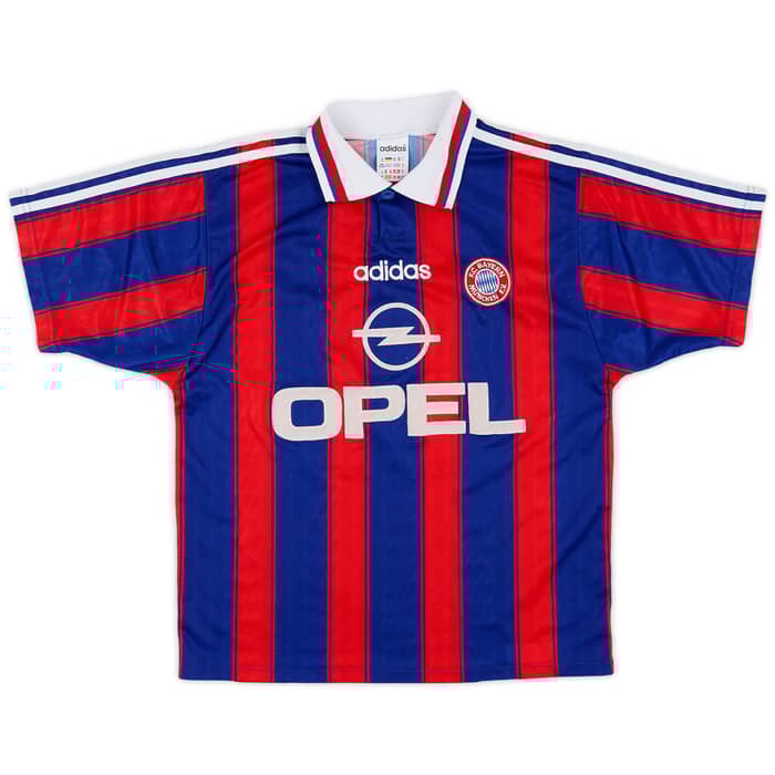 1995-97 Bayern Munich Home Shirt Klinsmann #18 - 7/10 - (S)