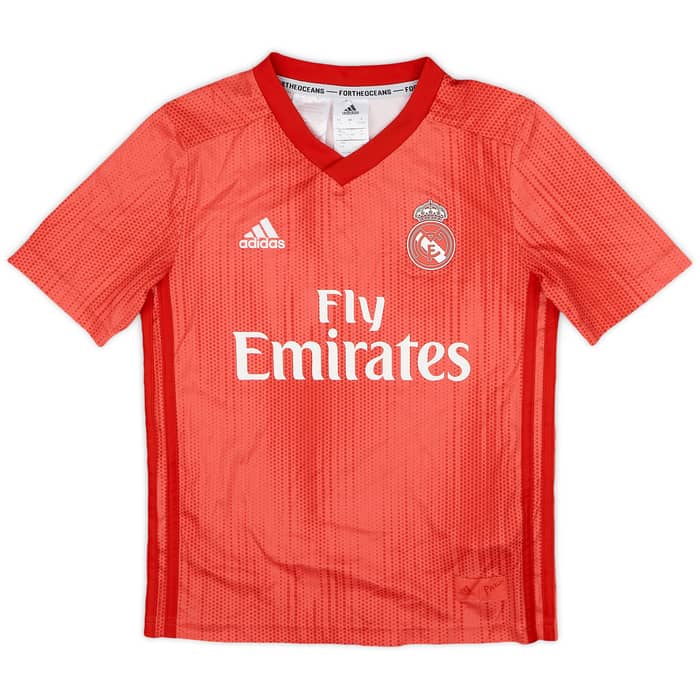 2018-19 Real Madrid Third Shirt - 8/10 - (S.Boys)