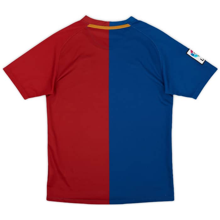 2008-09 Barcelona Home Shirt - 8/10 - (L.Boys)