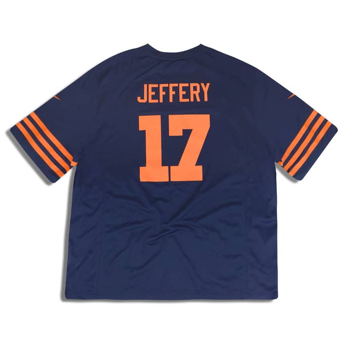 2012-16 Chicago Bears Jeffery #17 Nike Throwback Game Jersey (Alternate) 3XL