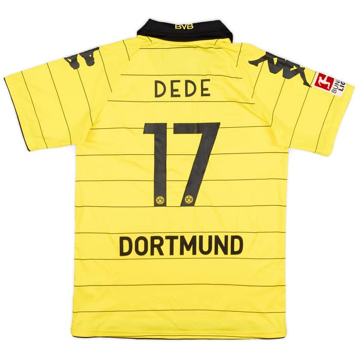 2010-11 Borussia Dortmund Home Shirt Dede #17 - 6/10 - (M)