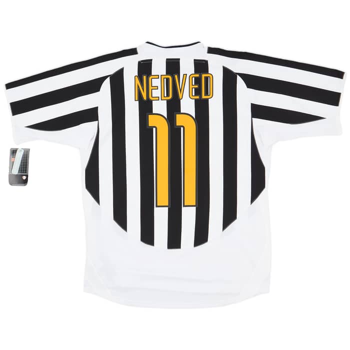 2003-04 Juventus Home Shirt Nedved #11 (L)