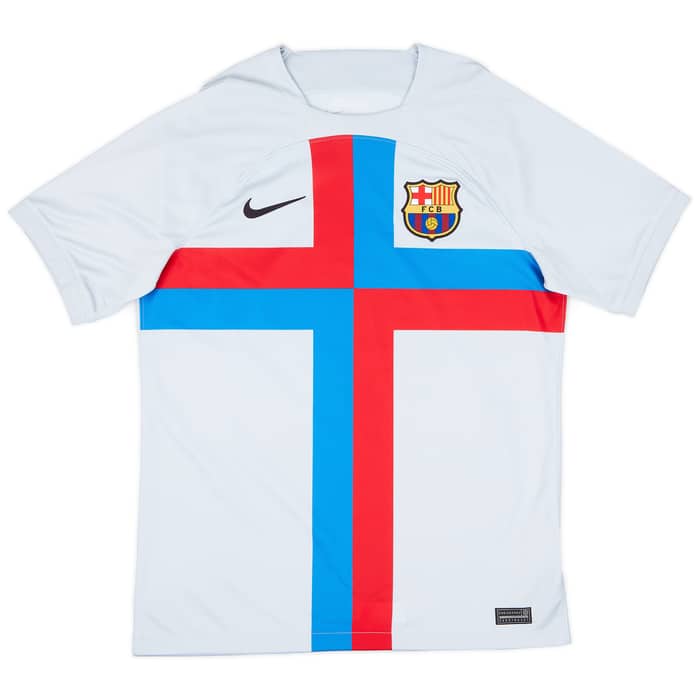 2022-23 Barcelona Third Shirt Lewandowski #9 - 10/10 - (M)