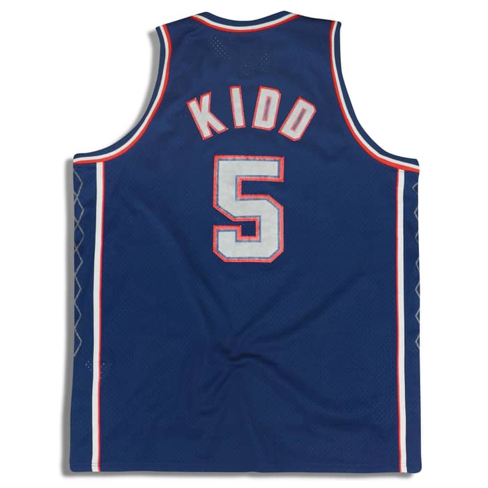 2001-04 New Jersey Nets Kidd #5 Nike Swingman Jersey (Away) XXL