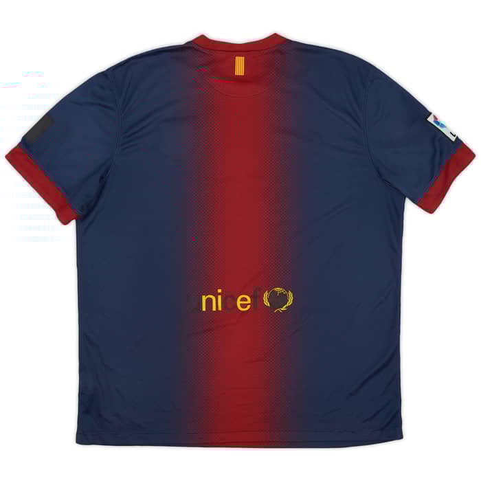2012-13 Barcelona Home Shirt - 5/10 - (XL)