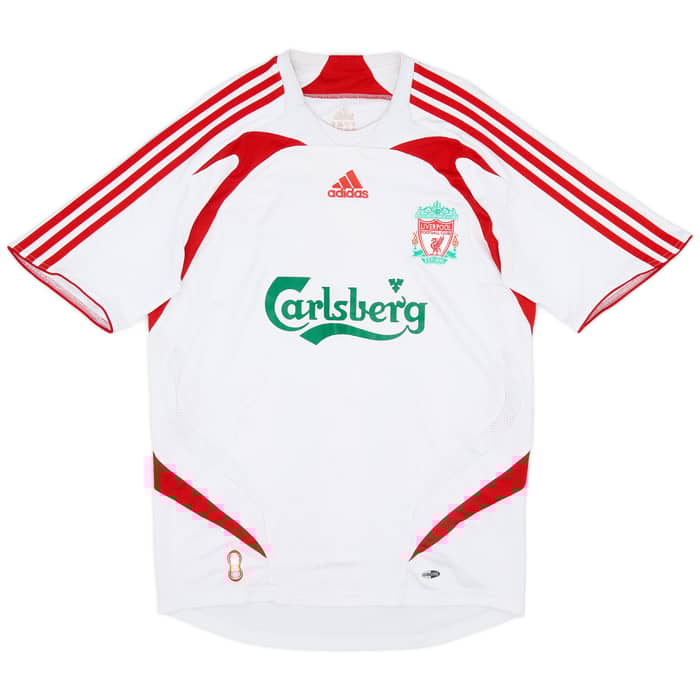 2007-08 Liverpool Away Shirt Gerrard #8 - 6/10 - (S)