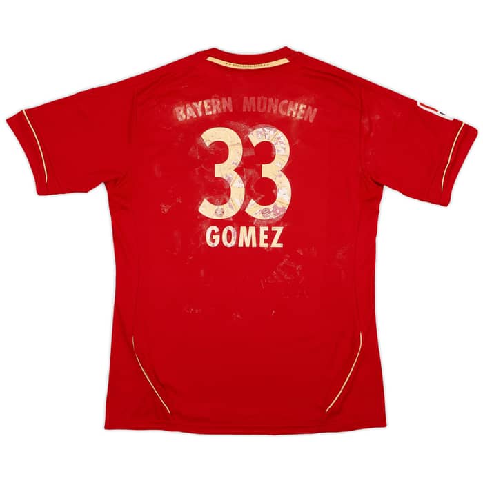 2011-13 Bayern Munich Home Shirt Gomez #33 - 3/10 - (L)