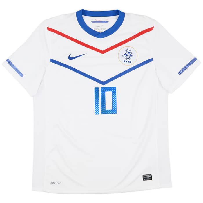2010-11 Netherlands Away Shirt Sneijder #10 - 8/10 - (L)