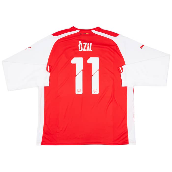 2014-15 Arsenal Home L/S Shirt Ozil #11 (3XL)