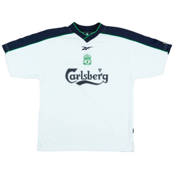 2001-02 Liverpool Reebok Training Shirt - 6/10 - (S)