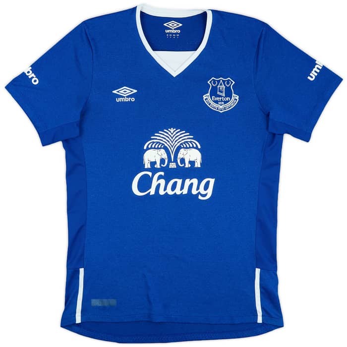 2015-16 Everton Home Shirt Oviedo #8 - 10/10 - (S)