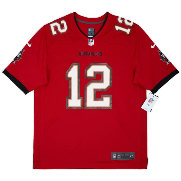2020-22 Tampa Bay Buccaneers Brady #12 Nike Game Home Jersey (L)