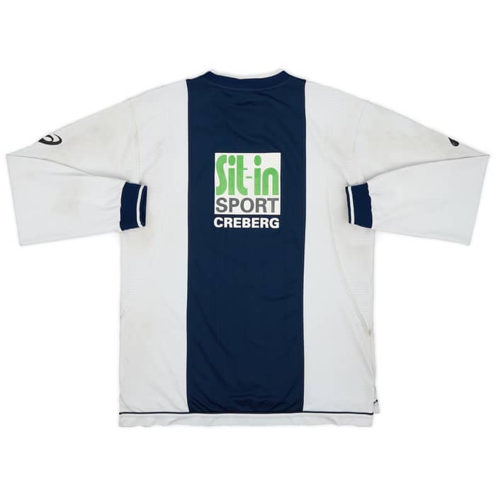 2005-06 Atalanta Asics Training L/S Shirt - 6/10 - (XL)