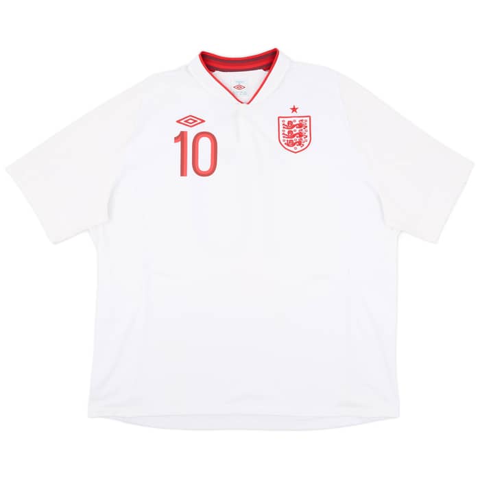 2012-13 England Home Shirt Rooney #10 - 8/10 - (3XL)
