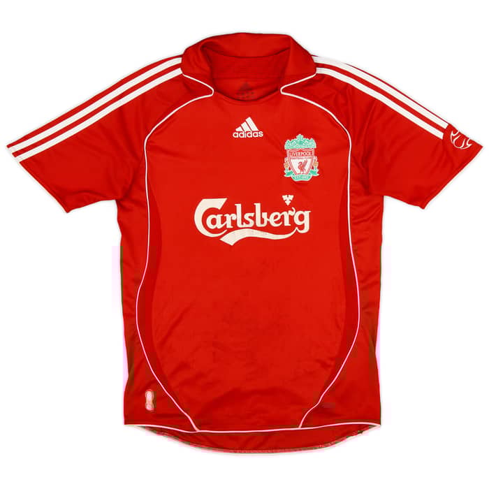 2006-08 Liverpool Home Shirt Alonso #14 - 5/10 - (S)