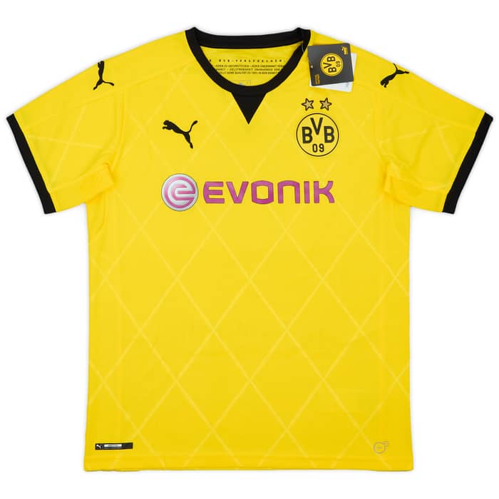 2015-16 Dortmund European Home Shirt Bender #6 (XL.Boys)